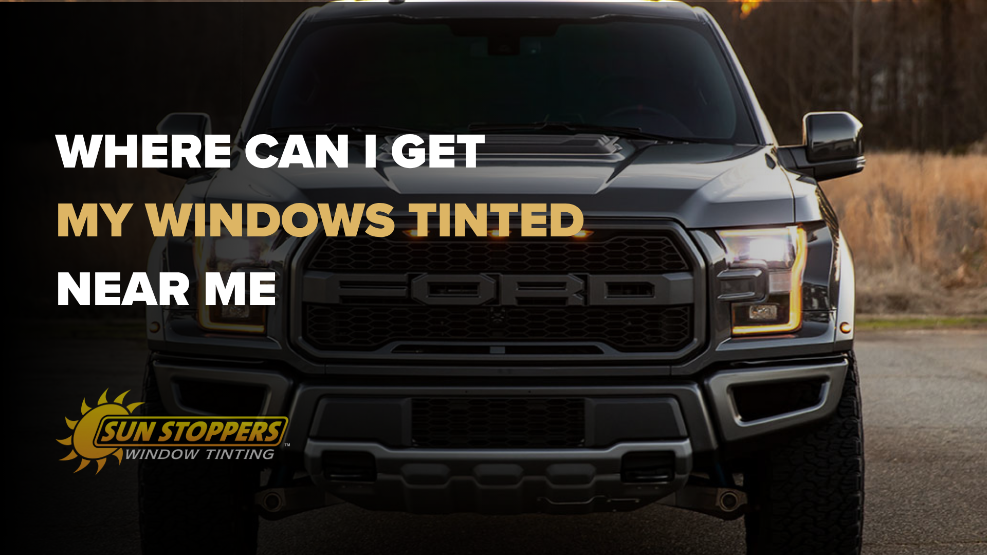 Where Can I Get My Windows Tinted Near Me?